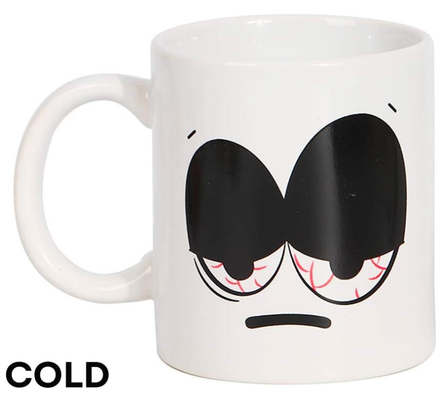 Tazza in Ceramica Termosensibile cambia colore SLEEPY EYES