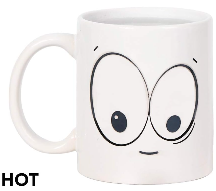 Tazza in Ceramica Termosensibile cambia colore SLEEPY EYES
