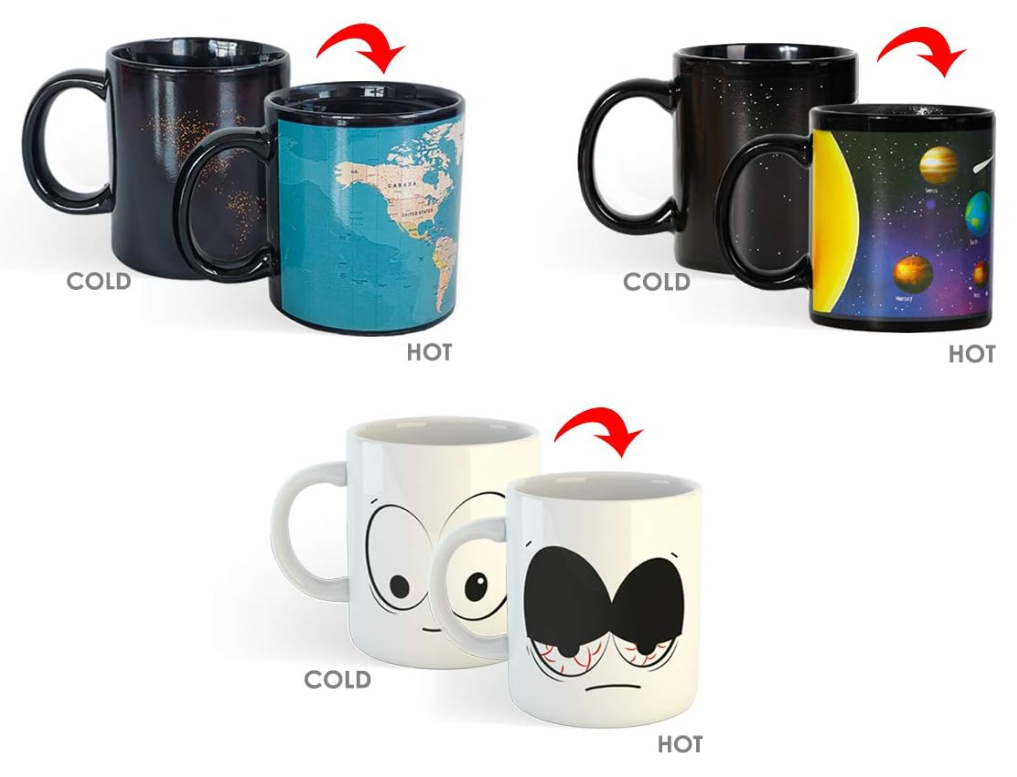 Tazza in Ceramica Termosensibile cambia colore SLEEPY EYES