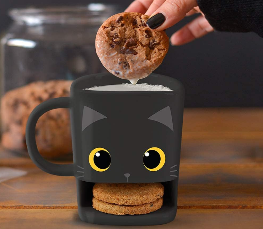 Tazza in ceramica Porta biscotti 250ml CAT