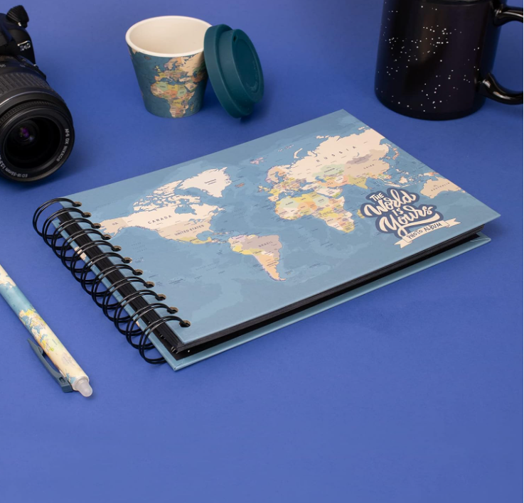 Album Portafoto BLUE MAPS