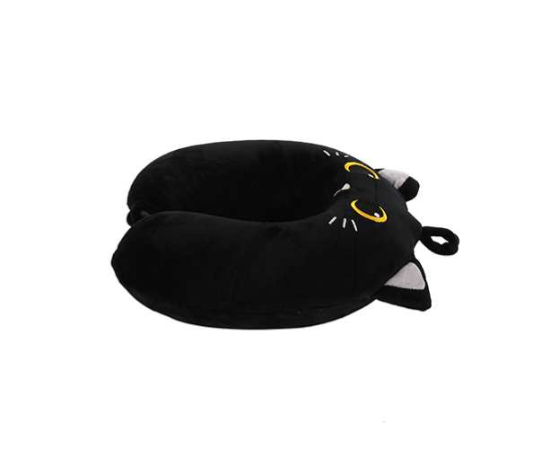 Cuscino da Viaggio a forma di gatto BLACK CAT