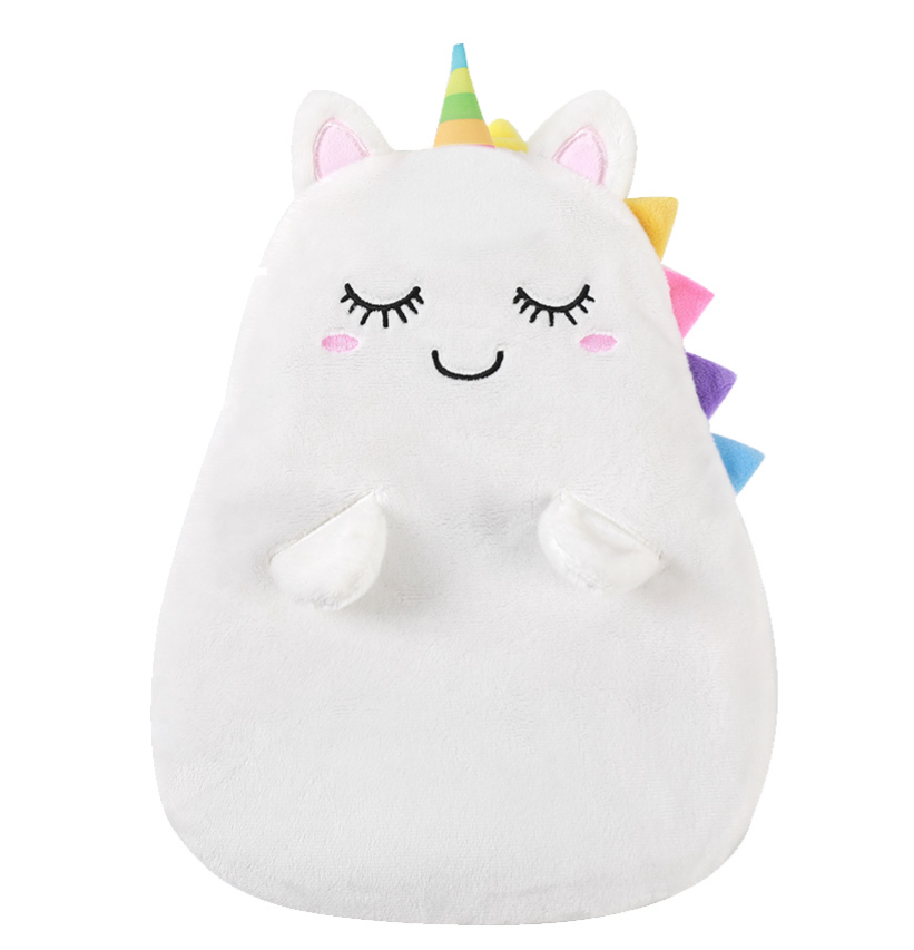 Cuscino scaldotto con semi di miglio - UNICORNO