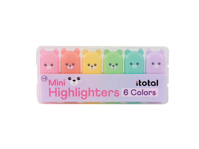 Evidenziatori a forma di orso MACARON