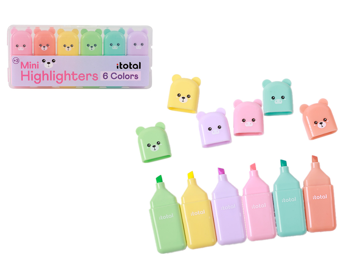 Evidenziatori a forma di orso MACARON