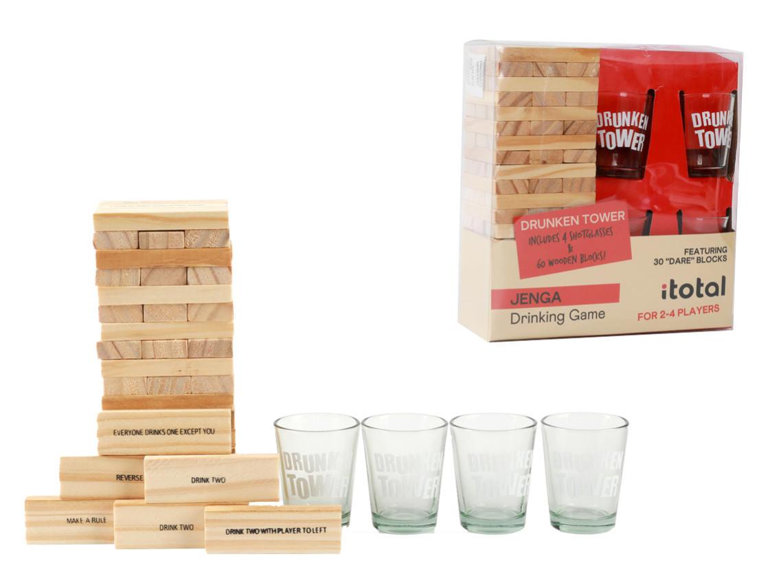 Gioco Jenga Alcolico