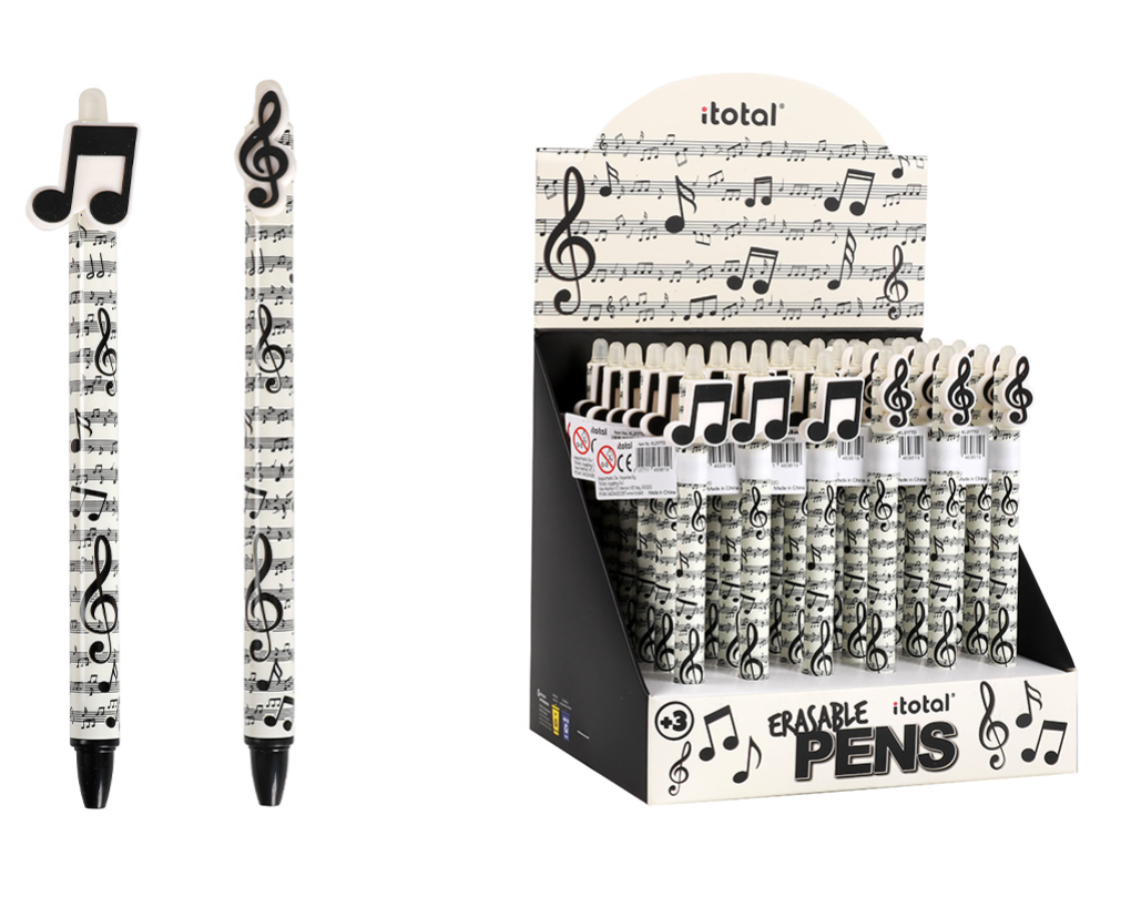 Penna Cancellabile MUSIC NOTA MUSICALE