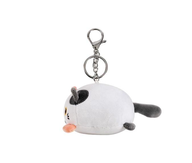 Portachiavi Peluche GATTO BIANCO