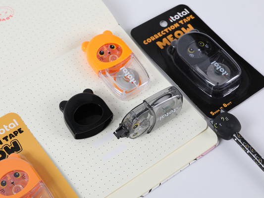 Correttore a nastro 5mm x 8mt GATTO ARANCIONE