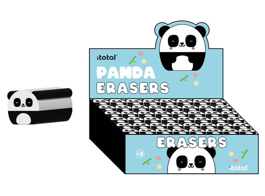 Gomma per matita a forma di PANDA
