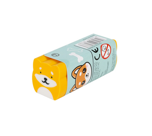 Gomma per matita a forma di cane SHIBA