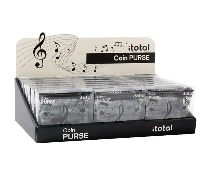 Portamonete Trasparente PVC Musica