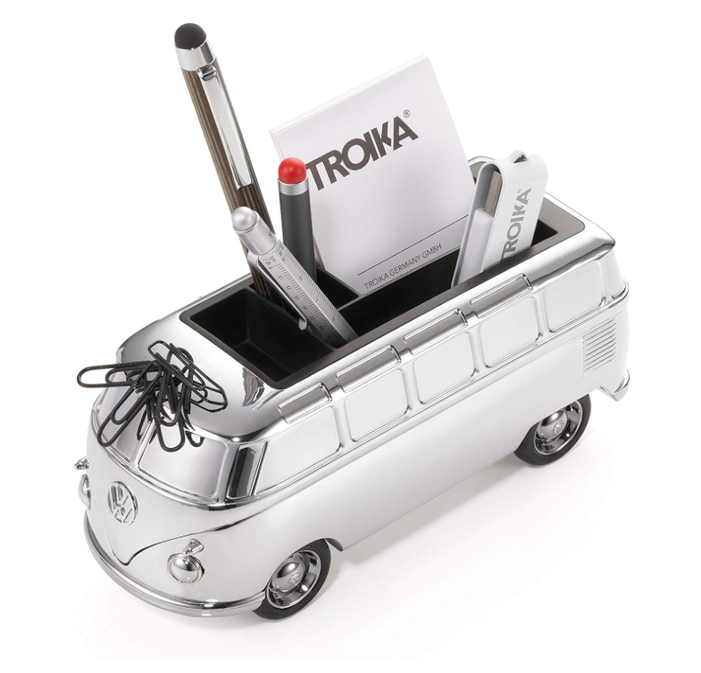 Organizer Fermacarte in metallo da scrivania VW Samba Bus T1