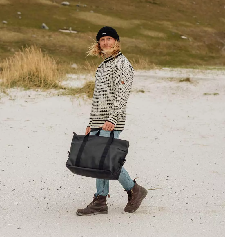 Borsa da Viaggio Impermeabile Weekendbag 24H, 27L Black