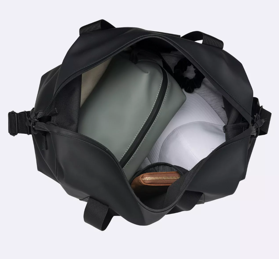 Borsa da Viaggio Impermeabile Weekendbag 24H, 27L Black