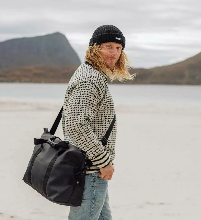 Borsa da Viaggio Impermeabile Weekendbag 24H, 27L Black