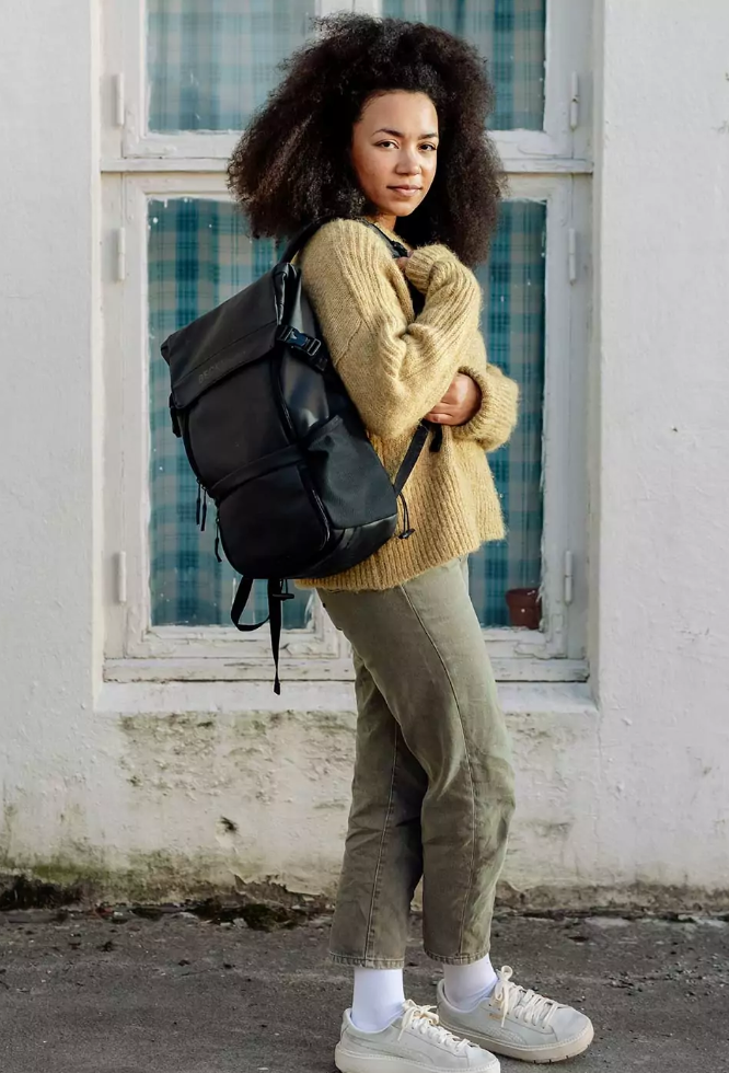 Zaino Impermeabile Street Light 22L Black