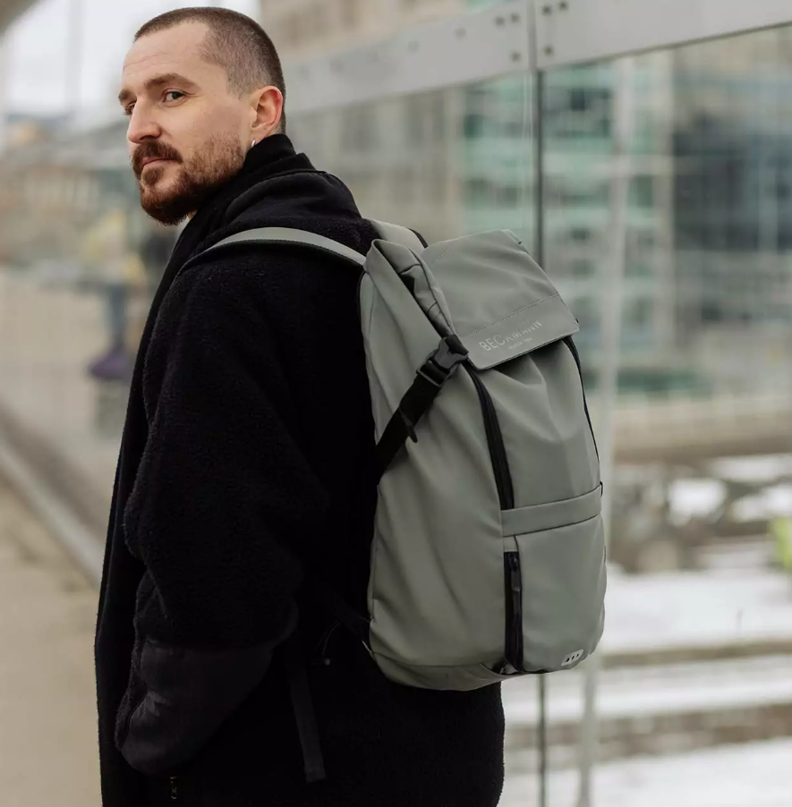 Zaino Impermeabile Street Light 22L Green