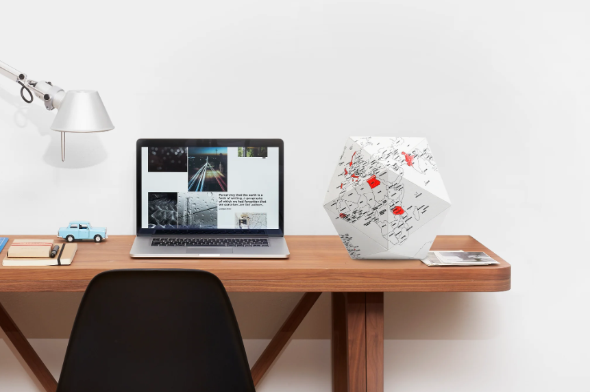 Mappamondo Poliedrico Here by me Small