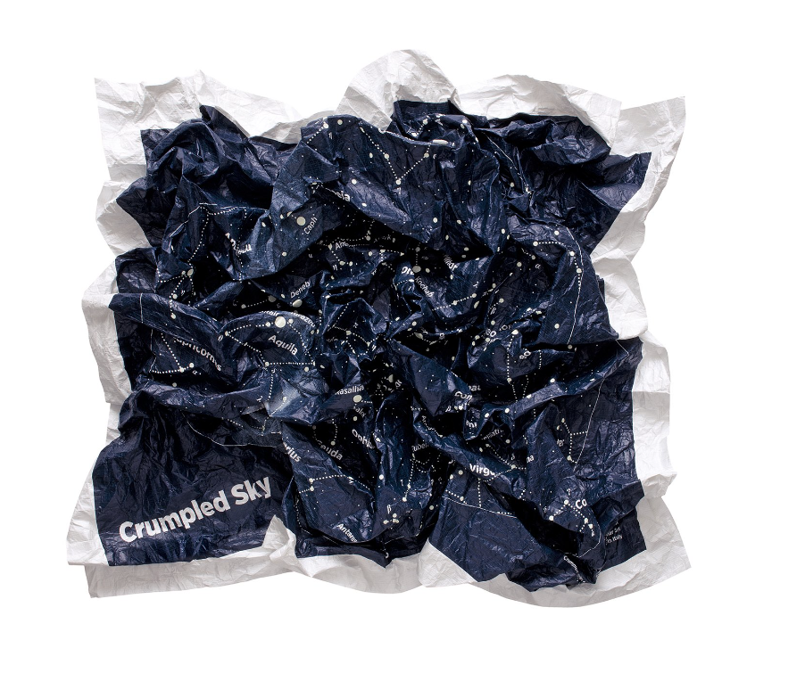 Mappa Costellazioni Pieghevole Crumpled Sky - Autumn/Winter