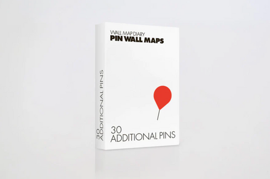 Pin aggiuntivi per Pin Maps Rossi 30pz
