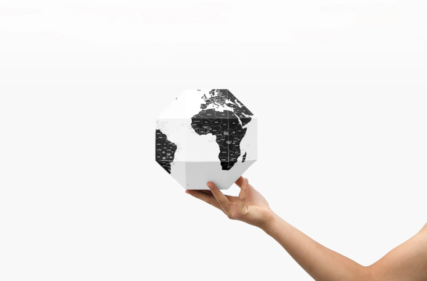 Mappamondo Poliedrico DearWorld with country names Small