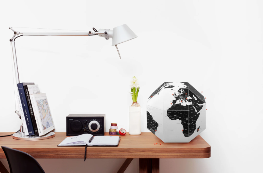 Mappamondo Poliedrico DearWorld with country names XXS