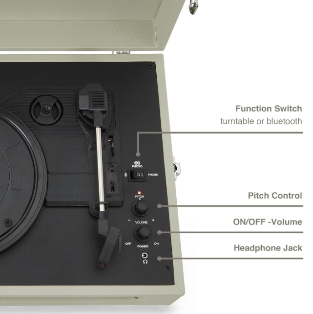 Giradischi Bluetooth Voyager Dune 33/45/78 giri