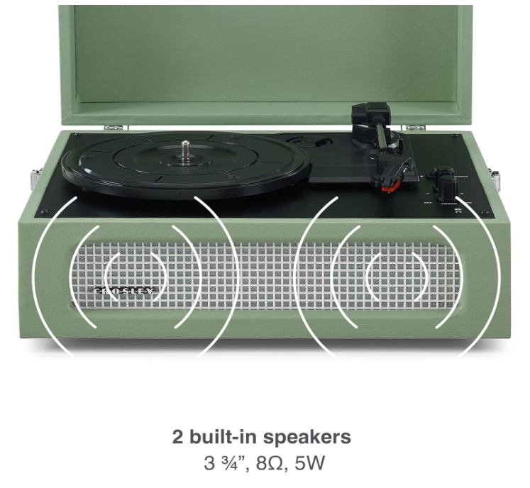 Giradischi Bluetooth Voyager Sage33/45/78 giri