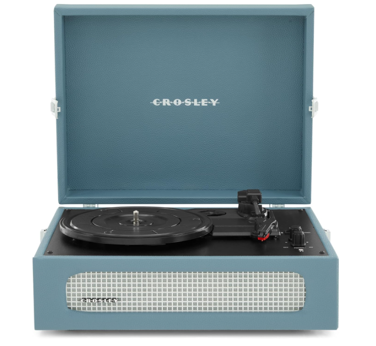 Giradischi Bluetooth Voyager Washed Blue 33/45/78 giri