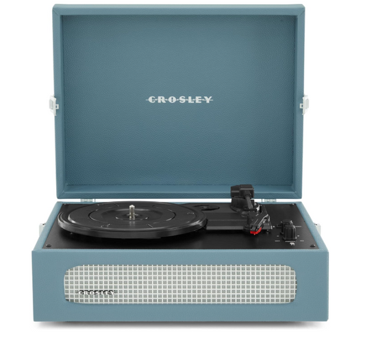 Giradischi Bluetooth Voyager Washed Blue 33/45/78 giri