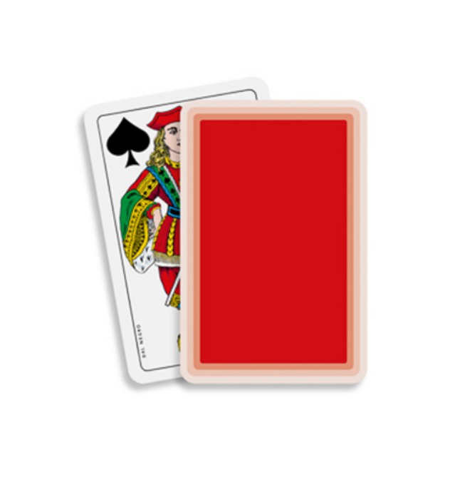 Carte da gioco Baccara Mazzo Rosso Extra
