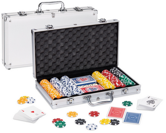 Gioco Valigetta 300 Fiches con Valore