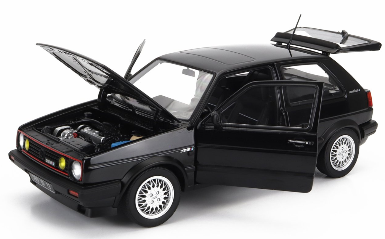 Modellino in scala 1/18 VW GOLF II GTi MATCH 1989 NERA