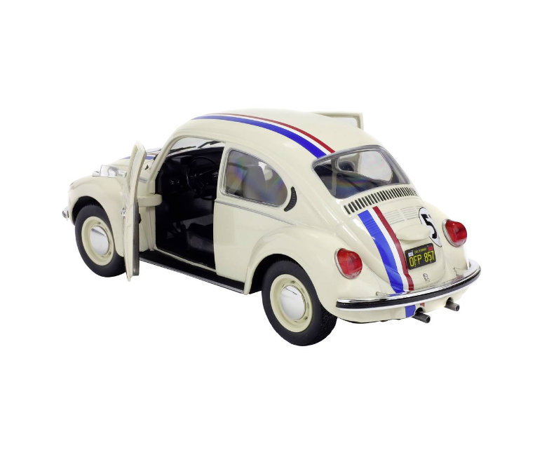 Modellino in scala 1/18 VW BEETLE 1303 N 53 RACER HERBIE 1973