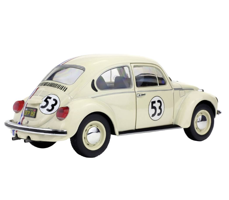 Modellino in scala 1/18 VW BEETLE 1303 N 53 RACER HERBIE 1973