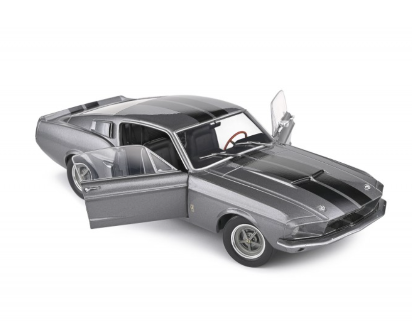 Modellino in scala 1/18 FORD MUSTANG GT 500 METALLIC GREY
