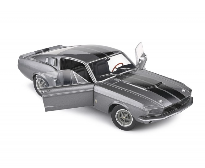 Modellino in scala 1/18 FORD MUSTANG GT 500 METALLIC GREY