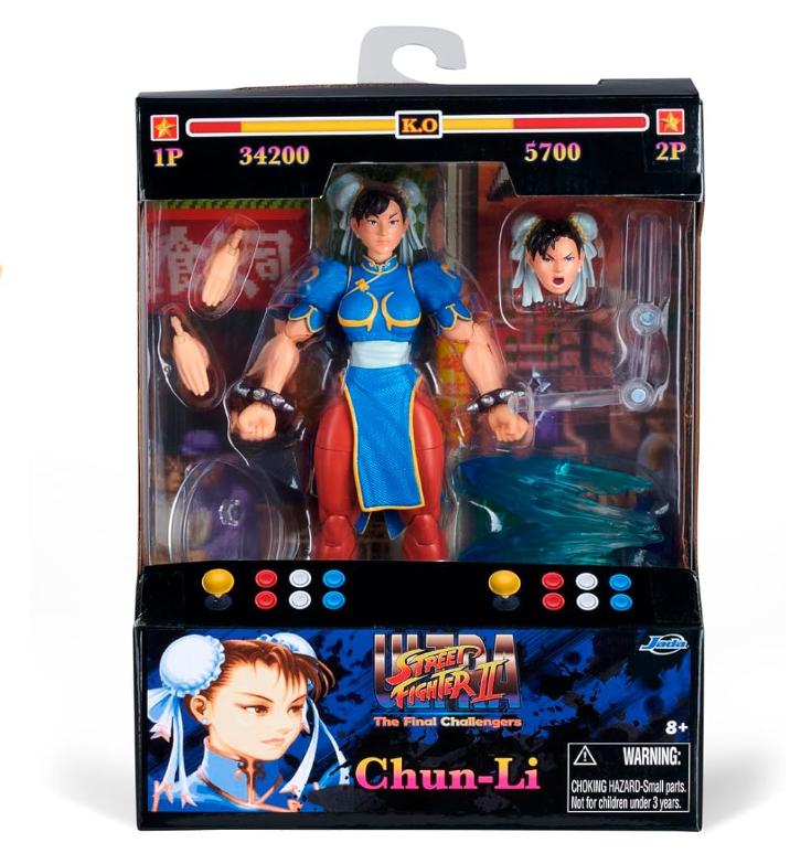 Action Figure CHUN-LI  ULTRA STREET FIGHTER II