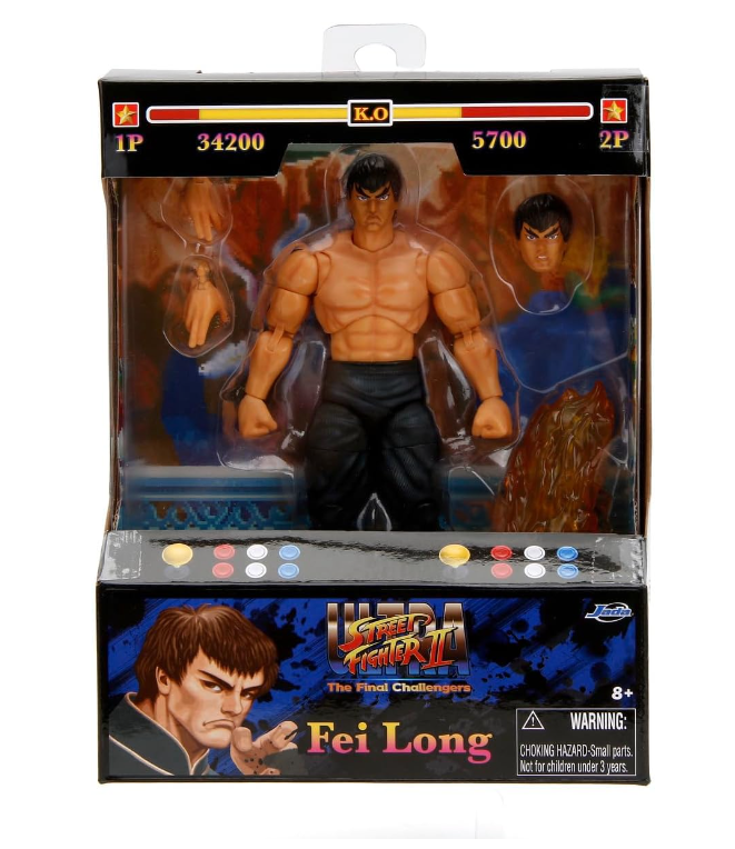 Action Figure FEI LONG - ULTRA STREET FIGHTER II