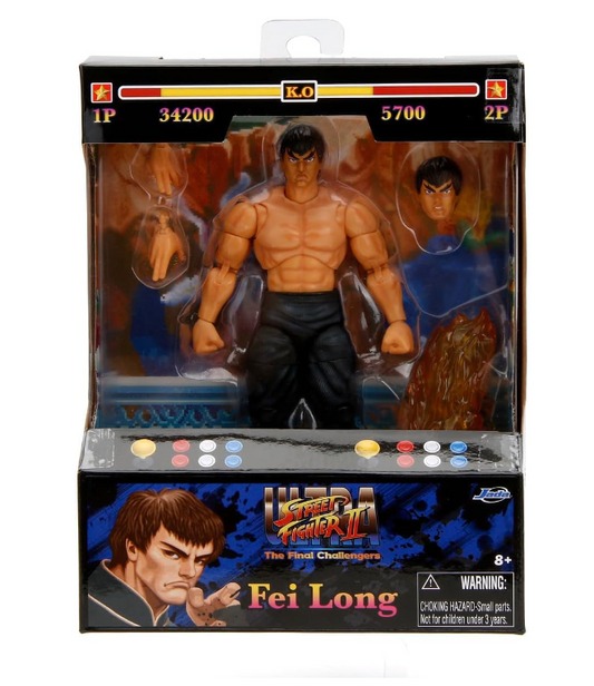 Action Figure FEI LONG - ULTRA STREET FIGHTER II