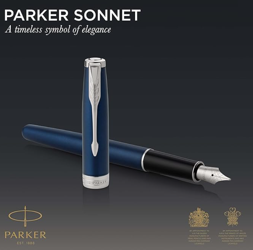 Penna Stilografica Parker Sonnet Blue Laquer