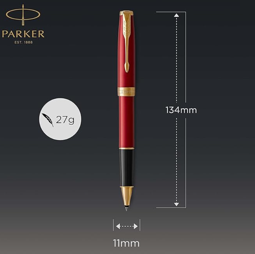 Penna Roller Parker Sonnet Red Laquer