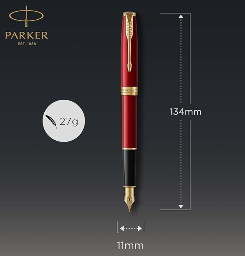 Penna Stilografica Parker Sonnet Red Laquer