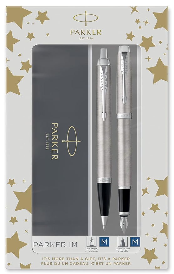 Set Penna Sfera + Penna Stilografica M Stainless