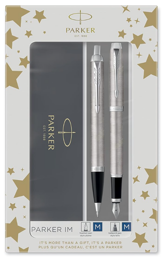Set Penna Sfera + Penna Stilografica M Stainless