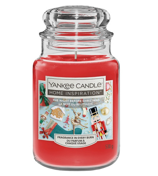 Candela Grande da 538gr Night Before Christmas