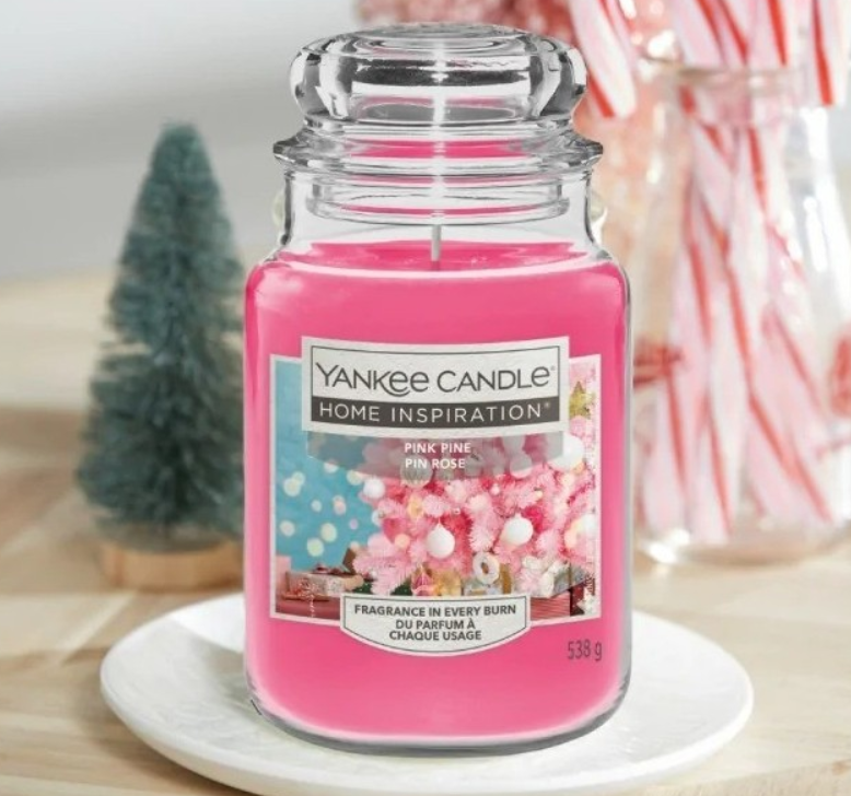 Candela Grande da 538gr Pink Pine