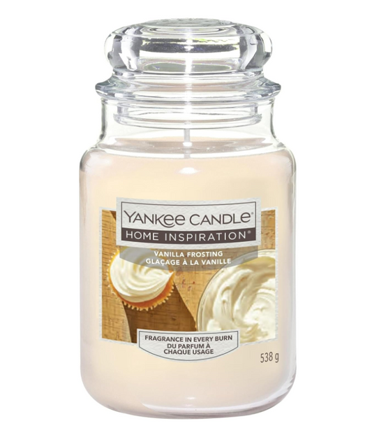 Candela Grande da 538gr Vanilla Frosting
