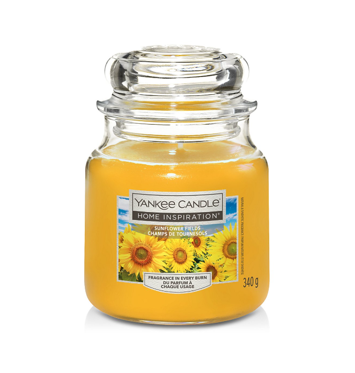 Candela Media da 340gr Sunflower Fields